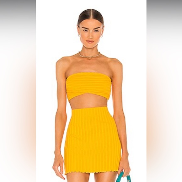 Simon Miller, Tueta Top in Sunset Orange. Size S - Picture 6 of 6